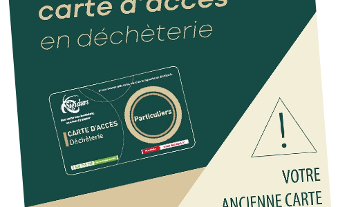 Dernier délai pour demander votre nouvelle carte d’accès déchèterie Dernier délai pour demander votre nouvelle carte d’accès déchèterie
