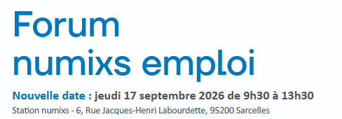 Forum Numixs Emploi Forum Numixs Emploi